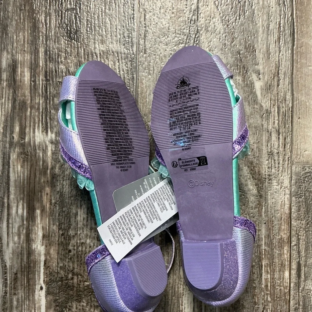 Disney Ariel Purple and Blue Shoes Size 2/3